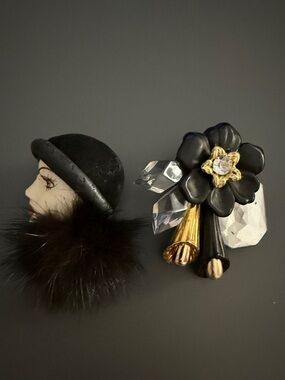 Artisan made brooch bundle